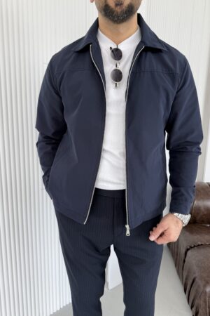Lacivert Gabardin Yazlık  Ceket CK1001