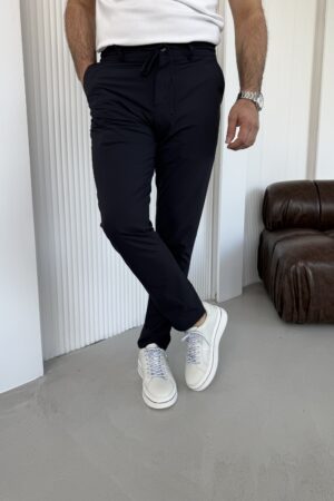 Lacivert  Renk full likralı ithal kumaş İTH1001